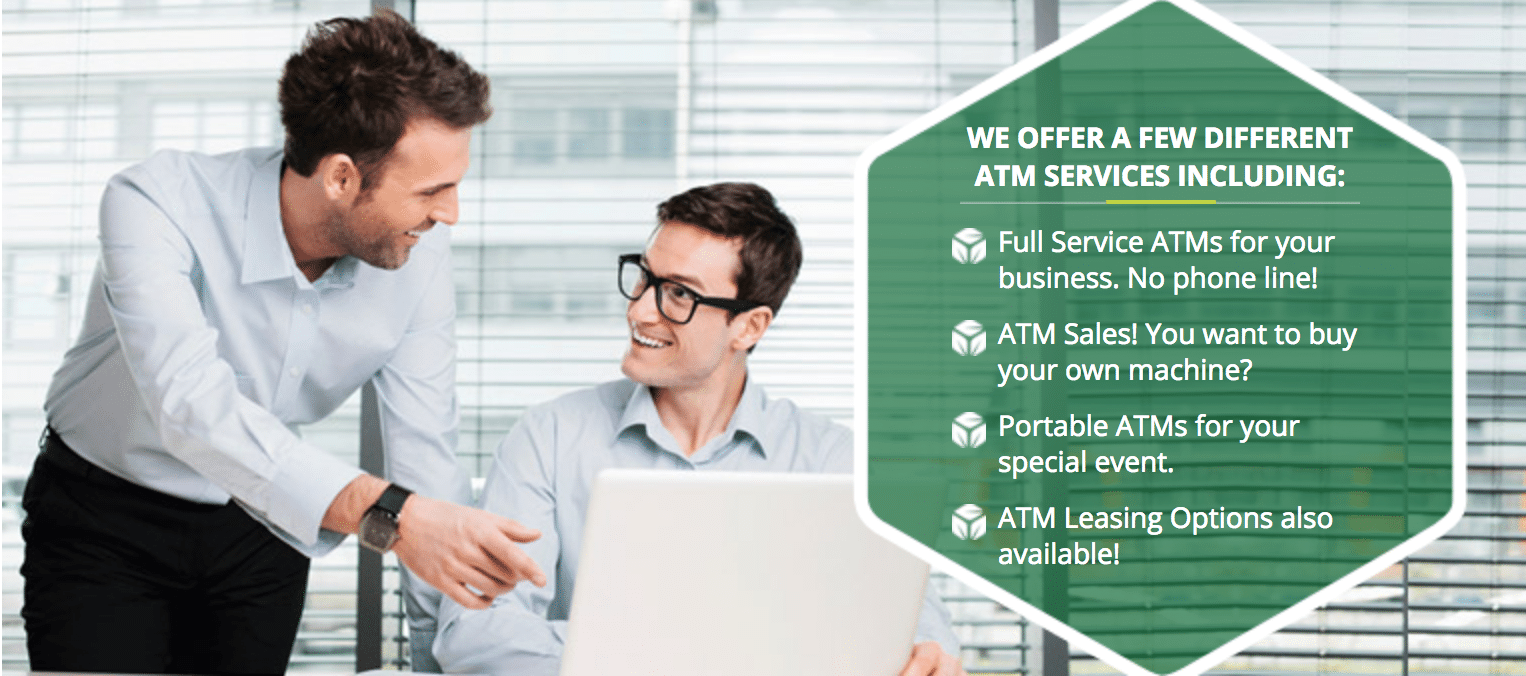green machine ATMs cash managers Green Machine ATMs - ATMs